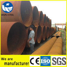 Grande pile de tuyaux spiralés OD SSAW / LSAW de Chine